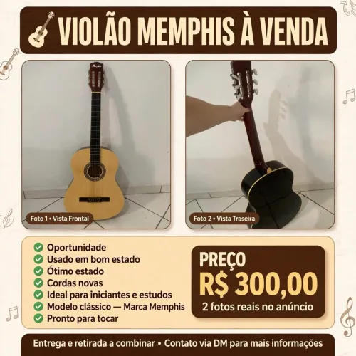 VIOLÃO MEMPHIS