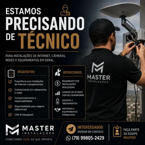Instalações de Starlink 