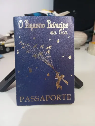 O Pequeno Príncipe na Oca - Passaporte - Livreto da exposição na Oca Ibirapuera