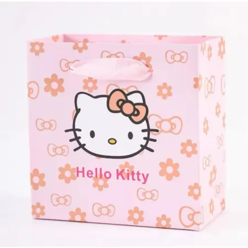 Sacola hello kitty embalagem P/ presente
