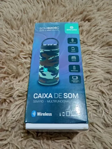Caixa de som sem fio multifuncional 