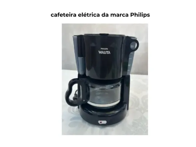 cafeteira elétrica da marca Philips