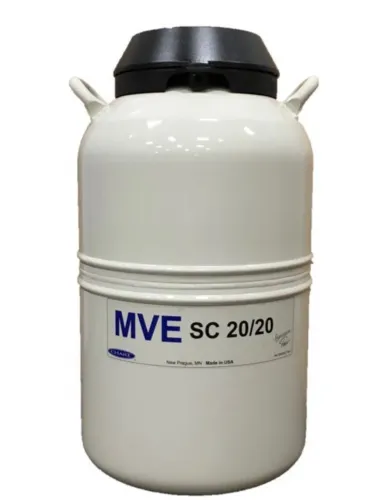 Botijão de nitrogênio MVE XC 20 Signature