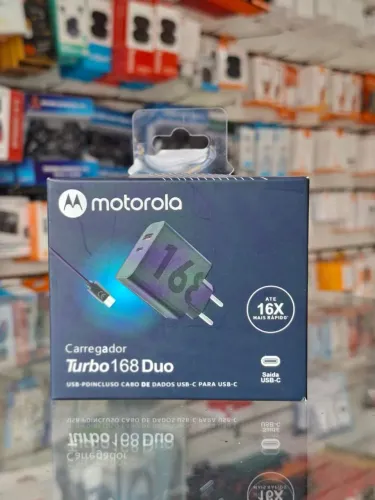 Carregador para Motorola 168w - entrega em São Luís e região <br>Facebook e olx