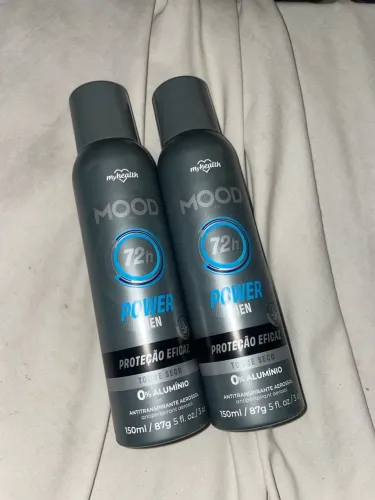 Kit 2 Desodorantes Antitranspirantes MyHealth Mood Power Men 150ml