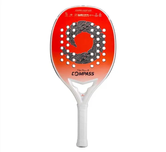 Raquete Beach Tennis Compass Diamond Felipe Roman 12k 2026