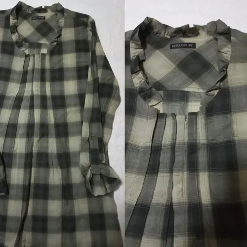 Blusa xadrez feminina
