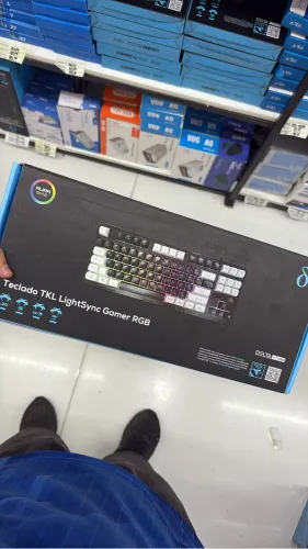 Teclado Gamer RGB com fio -Entrega Rápida!!