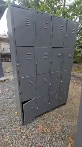 Armário para vestiário 16 portas