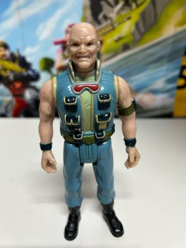 Boneco de ação Argos Bleak Captain Planet 1991