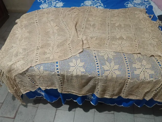 Colcha de casal crochê