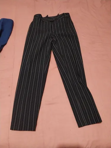 Calça risca de giz