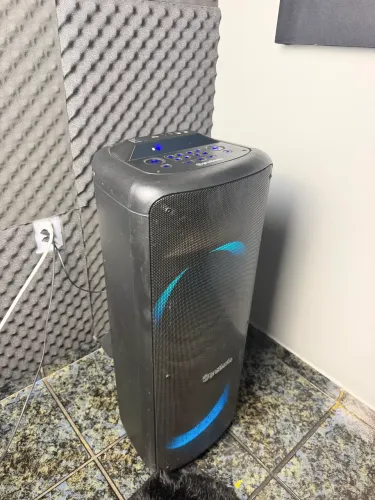 Caixa de som gradiente 1000w potência 