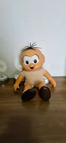 Boneco cebolinha antigo multibrink Maurício de souza
