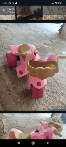 Moto elétrica infantil bandeirantes