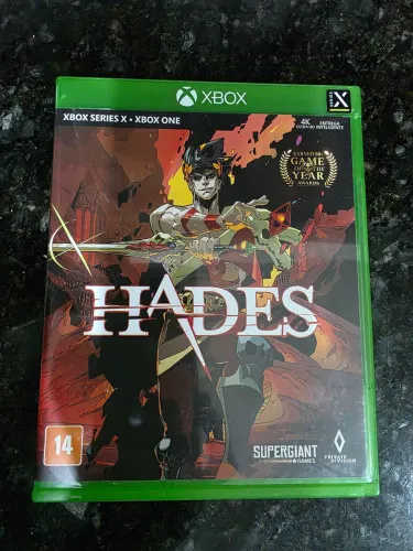 Hades Xbox Series Xbox One Mídia Física Completo Novo