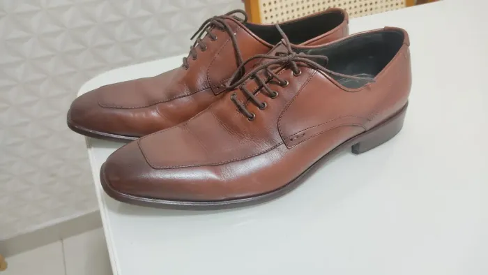 Sapato Social RPacheco Premium 100% Couro Nº 39 | Usado 1 vez