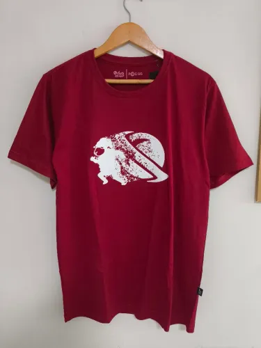 Camiseta Lost vermelha Tam M