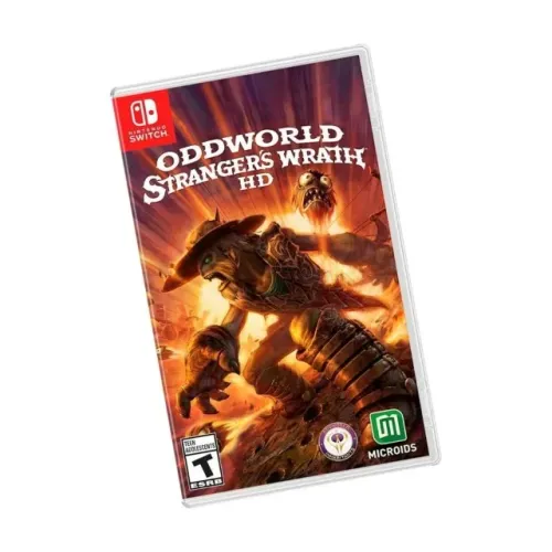 Oddworld Strangers Wrath HD Nintendo Switch Mídia Física Lacrada
