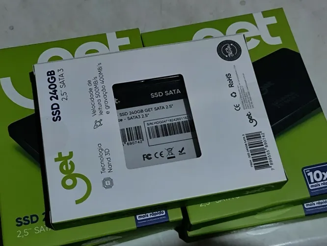 Vendo SSD Sata 240 gigas novo 