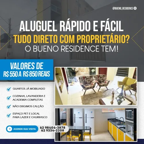 Quartos para aluguel com 9 metros quadrados Setor Sol Nascente - Goiânia - GO