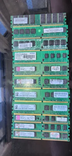 11 pentes memória ram ddr2