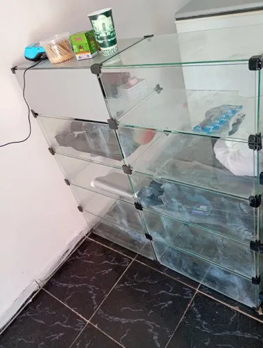 Vitrine de vidro