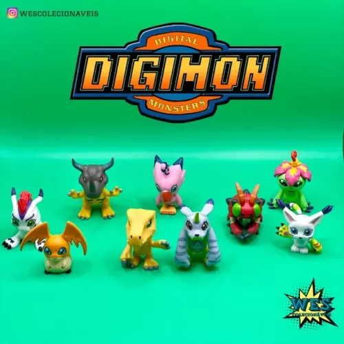 Digimon Adventure (9 digimons)