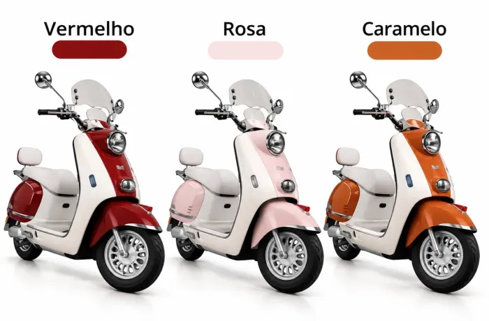 Scooter Eletrica ZUB PARIS 1000W