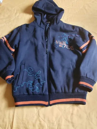 Jaqueta masculina azul marinho