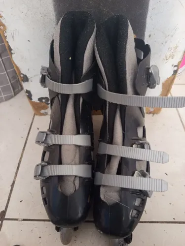 patins cinza tamanho 38 a 41 M&C