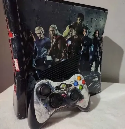 Xbox desbloqueado 2 controle só venda