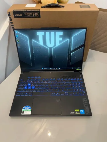 Notebook Gamer Asus TUF F16 Core5 RTX 4050 - Nf Garantia