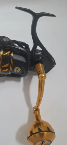 Molinete Penn Slammer IV 6500HS Drag 18.1Kg com caixa original