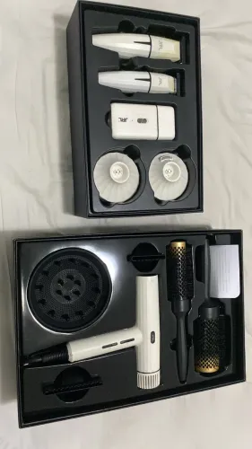 Kit ghost JRL com secador 22v + 2 tesouras RAI 6,5 polegadas R$2.000