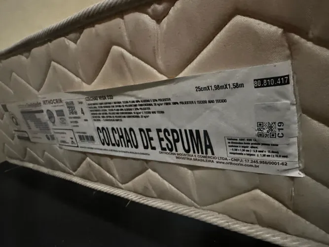 Colchão espuma orthocrin d33