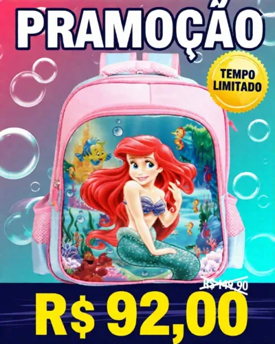 Mochila de Alça Infantil - leveza e praticidade para pequenos aventureiros
