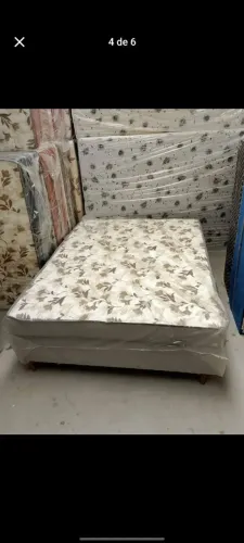 Cama box casal acoplado nova direto da fábrica desidade D28 