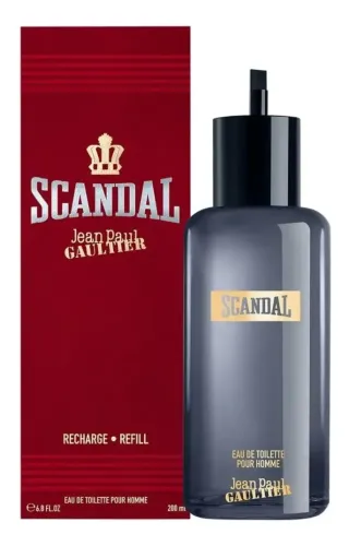 Refil Perfume Jean Paul Gaultier Scandal Eau de Toilette 200 ml Masculino
