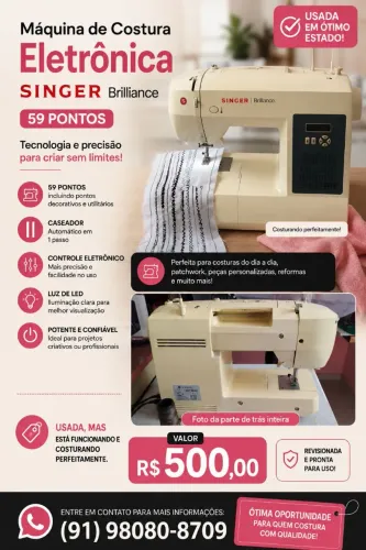 Maquina de costura