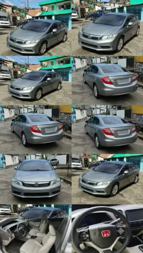 Honda Civic Sed. Lxl/lxl SE 1.8 Flex 16V Mec. 2012