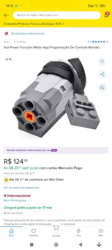 Lego controle bluetooth motor