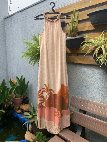 Vestido viscose Renner