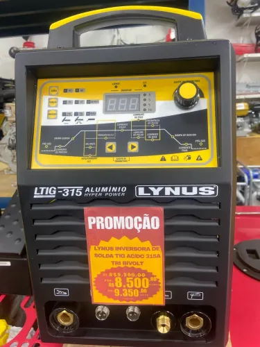 Inversora de solda tig 315A bivolt 