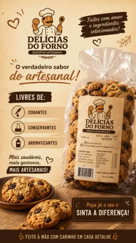 Representante / vendedor de biscoitos