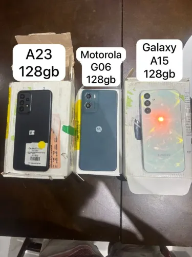 Vendo 3 telefones com nota fiscal