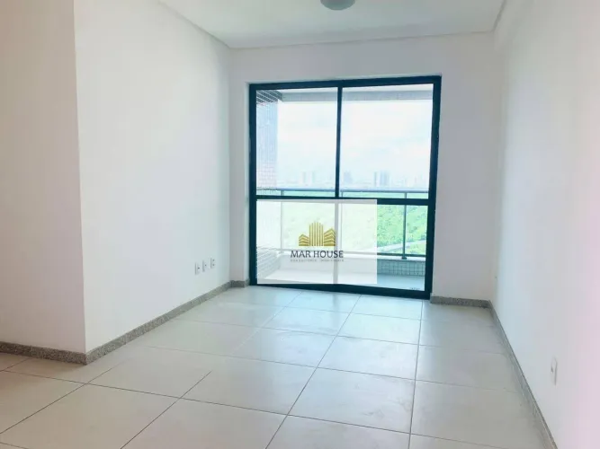 Apartamento com 3 dormitórios para alugar, 81 m² por R$ 6.258,77/mês - Boa Viagem - Recife