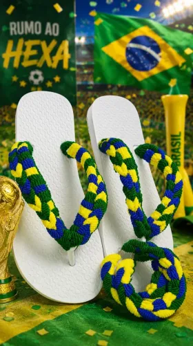 Sandálias personalizadas Brasil