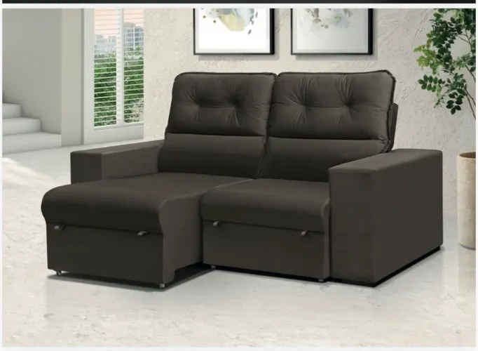 Sofa retrátil novo