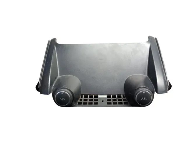 Acabamento Inferior Tomada 12v Ford Ranger 2020 Preto